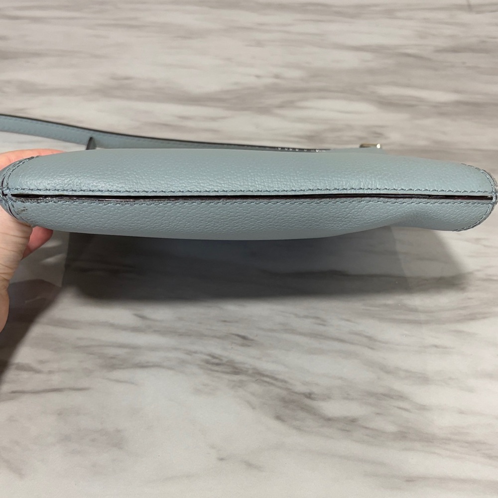 Kate Spade New York Light Blue Leather Crossbody Bag - Picture 10 of 15